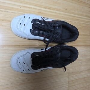 Kids Black and White Athletic Shoes